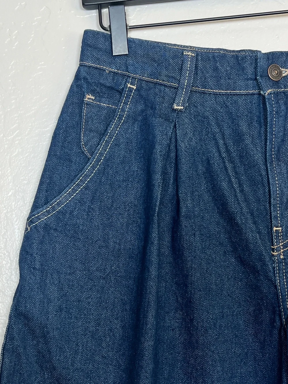 WE THE FREE PEOPLE Women’s Size 26 Curvy Dark Wash Antonia Crop Denim Culotte